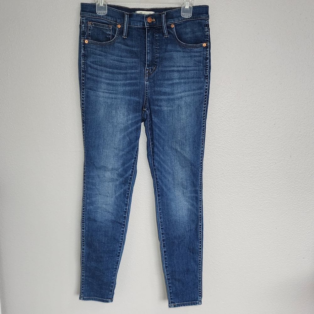 MADEWELL 10 HIGH-RISE SKINNY JEANS/ SIZE 30